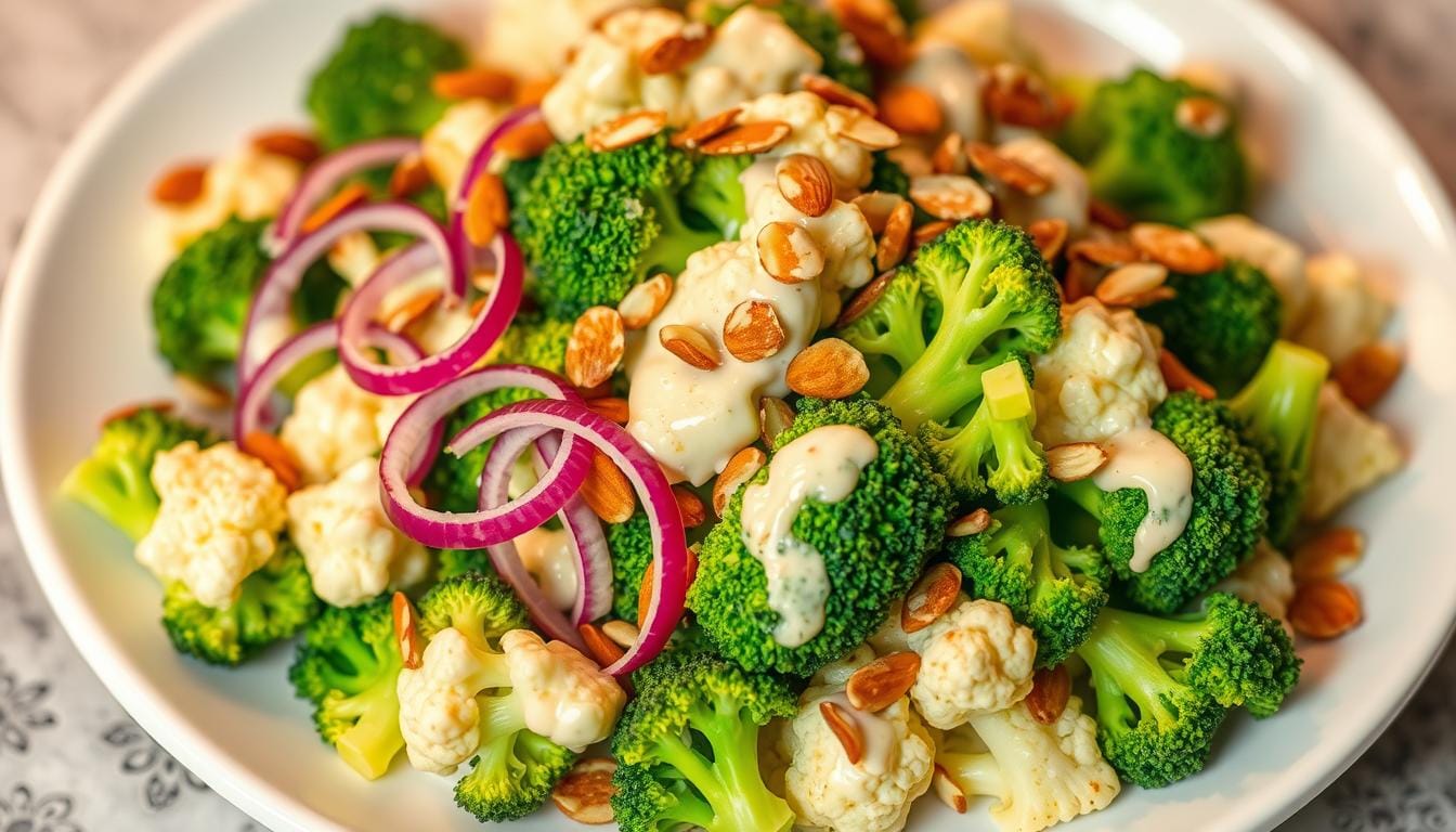 Broccoli Cauliflower Salad: Fresh, Crunchy, and Flavorful