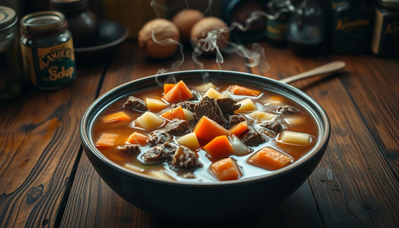 Classic Old Fashioned Vegetable Beef Soup Recipe