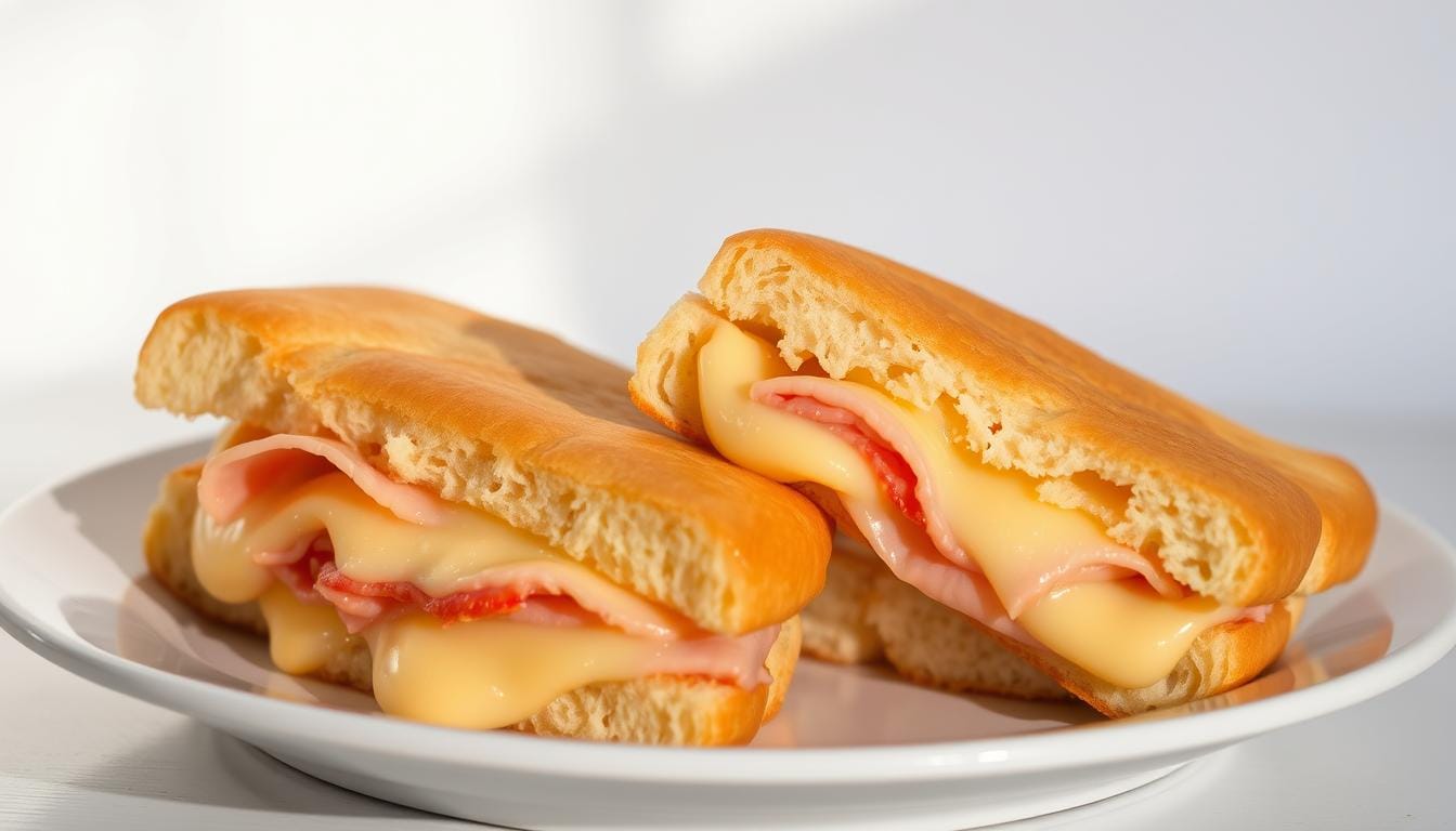 Baked Ham and Cheese Sliders