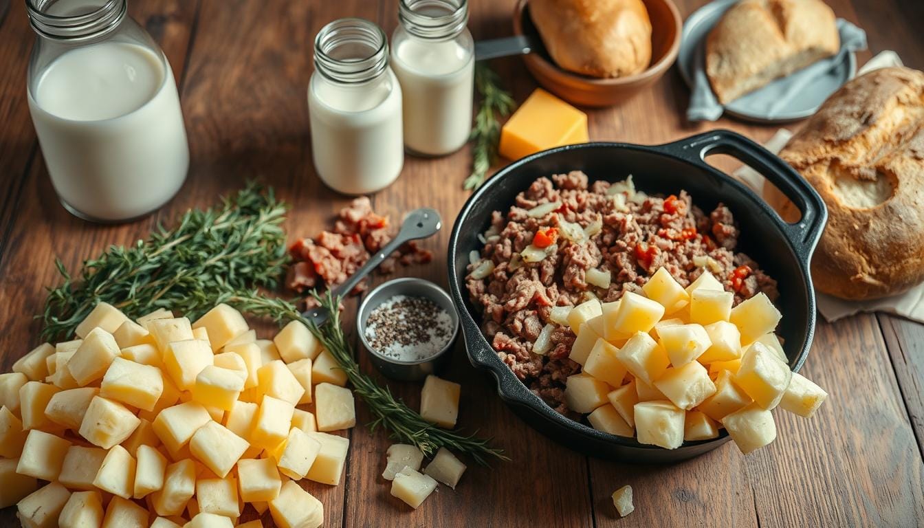 Delicious Hamburger Potato Soup Recipe - Easy & Creamy!