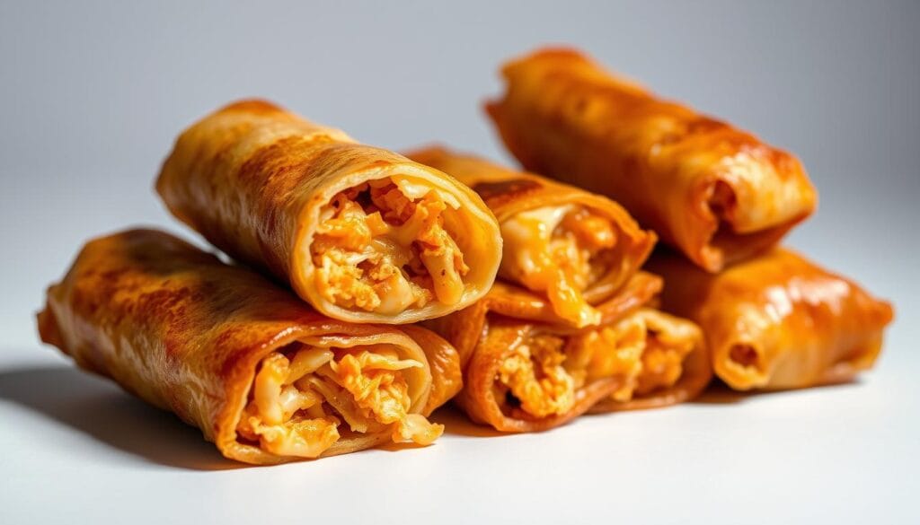 Buffalo Chicken Egg Rolls